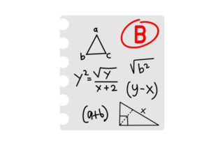 Math Test with a B: A Crafts & School Amp Design Asset Review