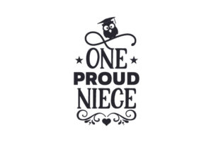 One Proud Niece: A Versatile Graphic Design Asset for Crafts and School Amp Projects