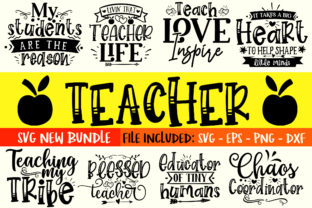 Teacher Design Bundle: A Versatile Graphics Pack for Creative Crafts